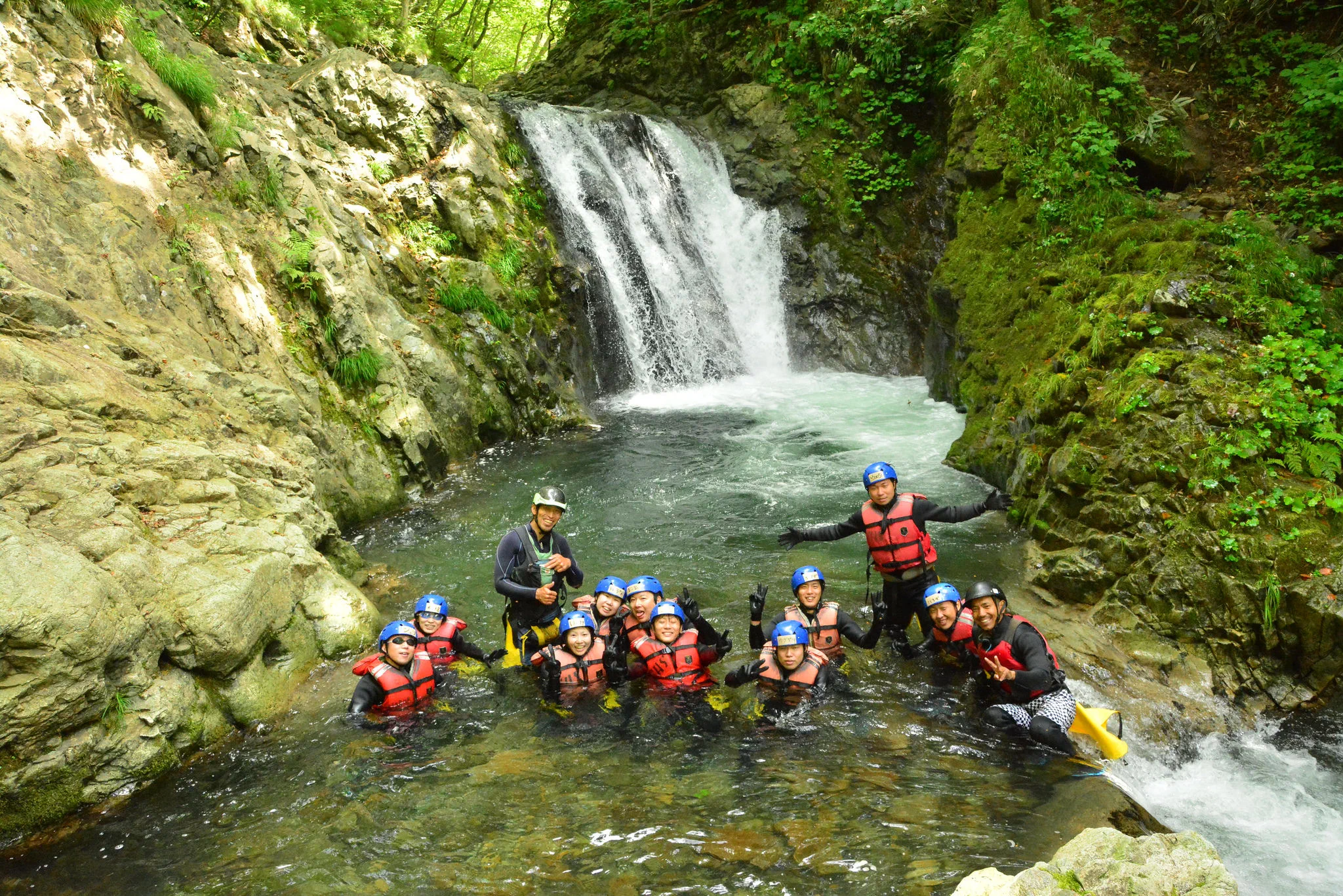 Canyoning à Niseko Hanazono