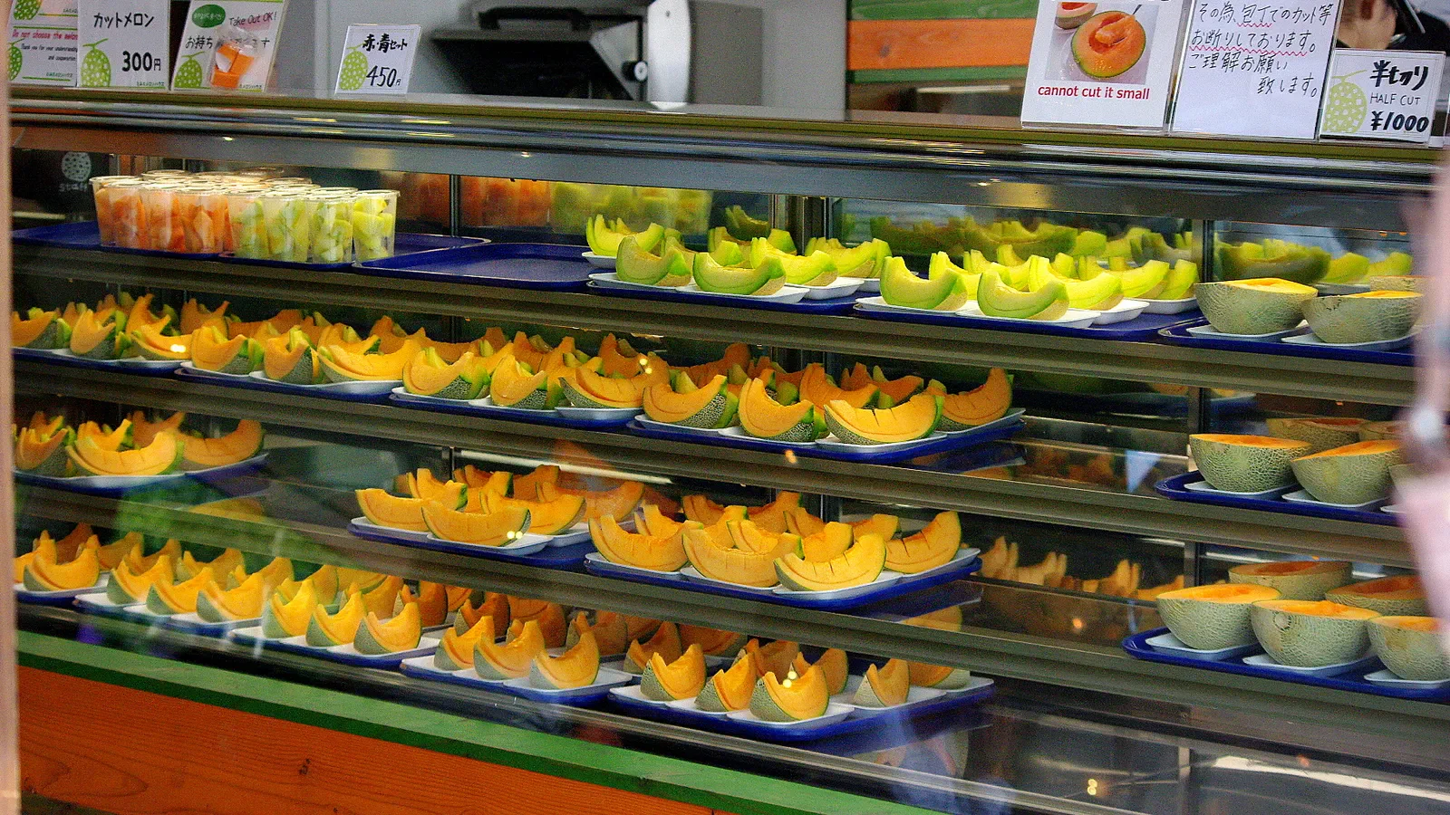Les melons de Furano et autres produits agricoles peuvent être réservés pour le jour de déplacement, sans avoir à remplir toute la journée de visites.