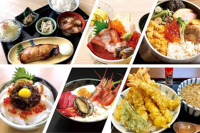 Petit-déjeuner chez les partenaires du marché matinal de Hakodate