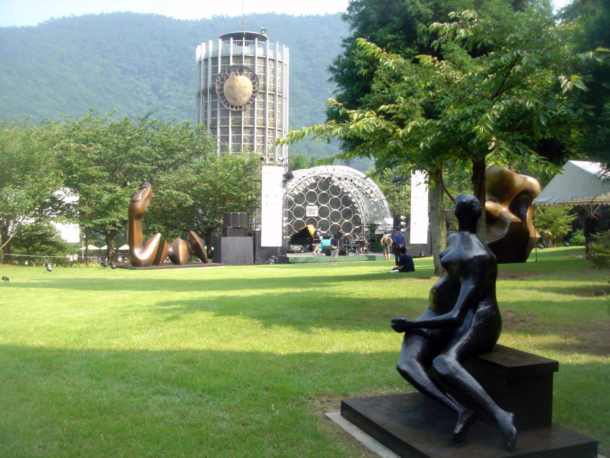 Symphonic Sculpture au Musée en plein air de Hakone