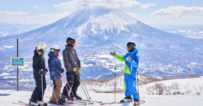 Cours de ski privé à Niseko