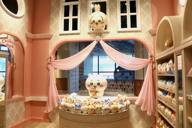 Produits dérivés de Chiikawa Park à Ikebukuro
