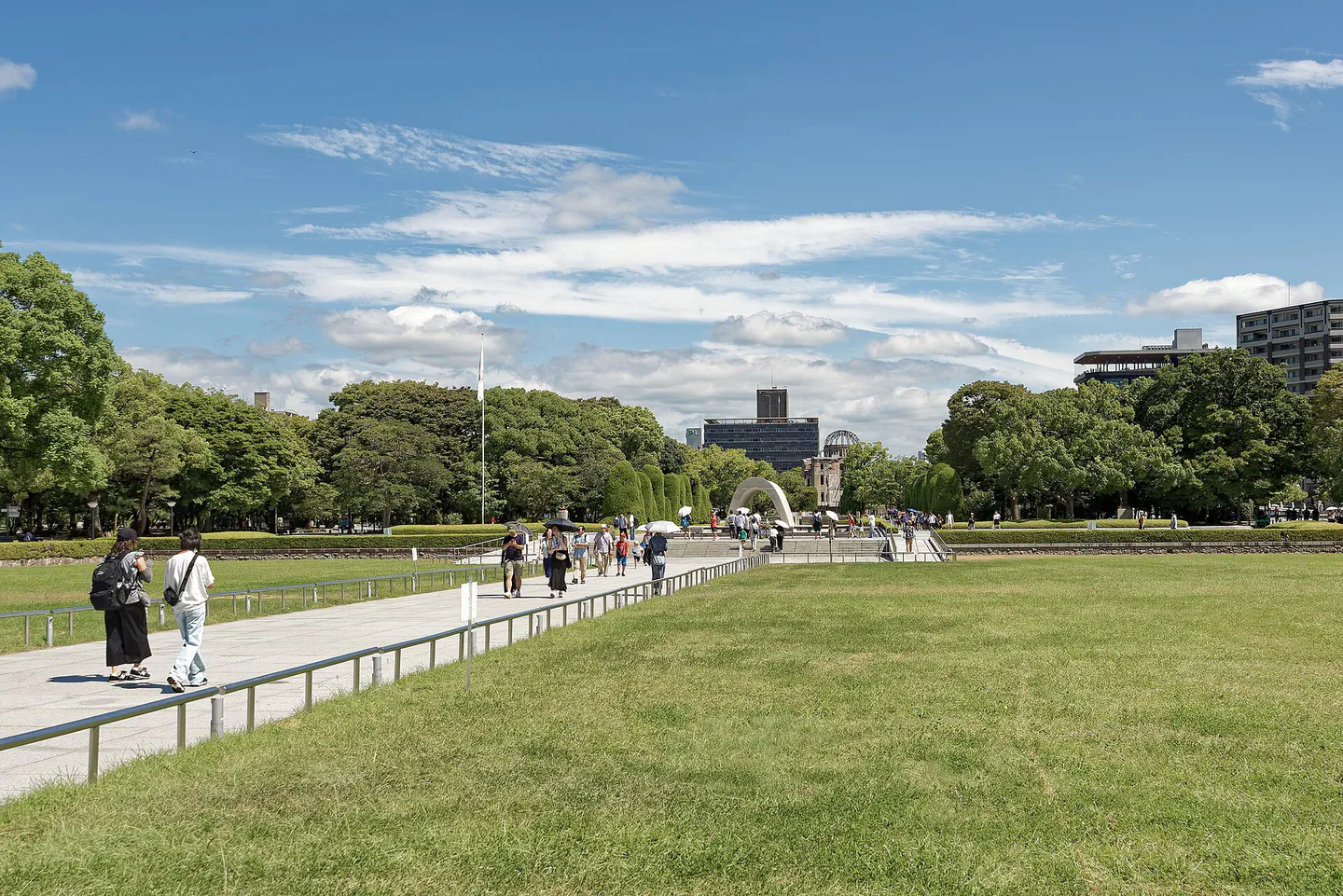 Parc du Mémorial de la Paix à Hiroshima
