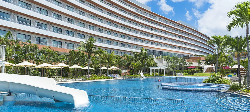 Chambre Ocean View du Hilton Okinawa Chatan Resort