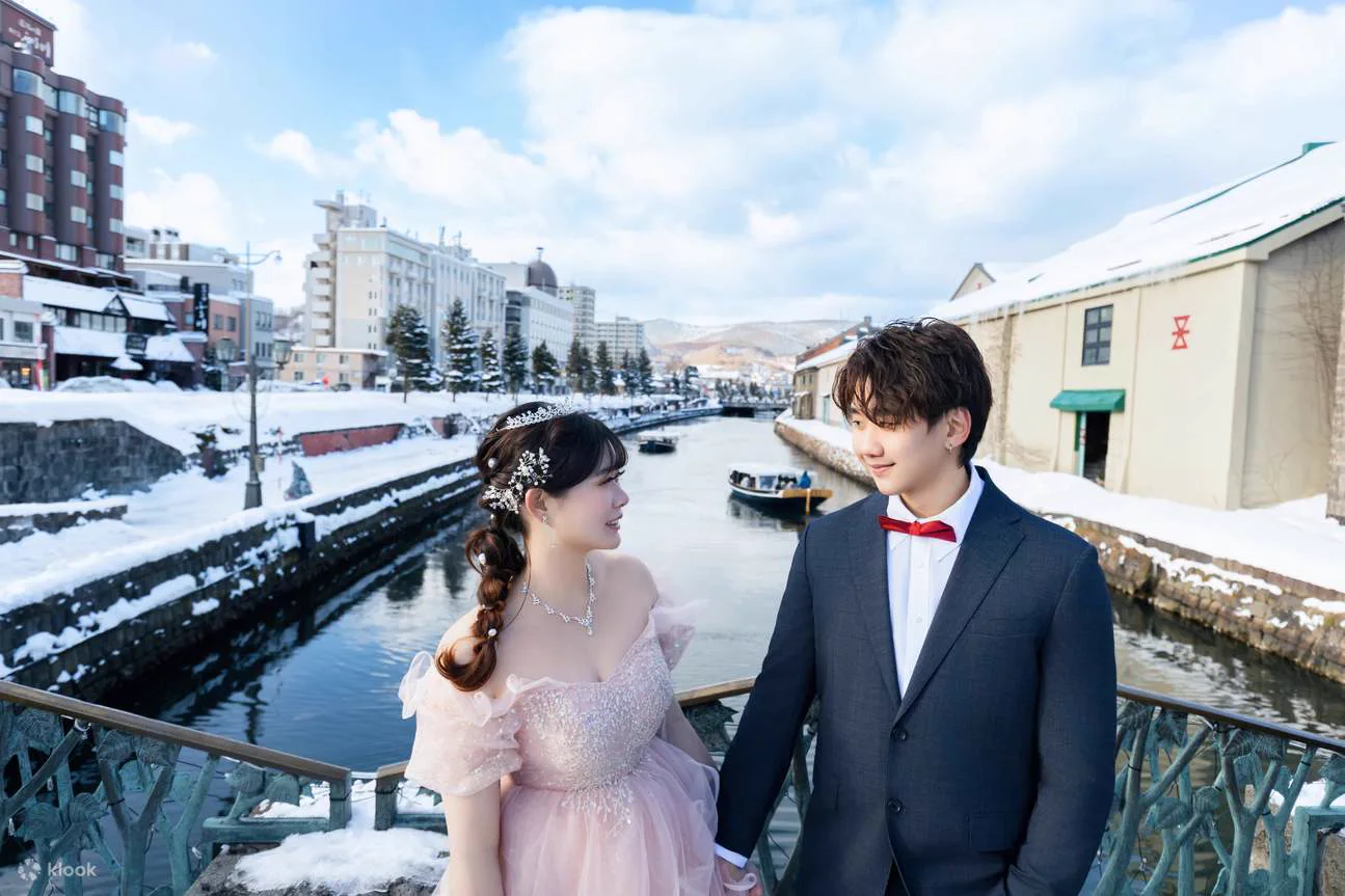 Mariage en kimono à Hokkaido