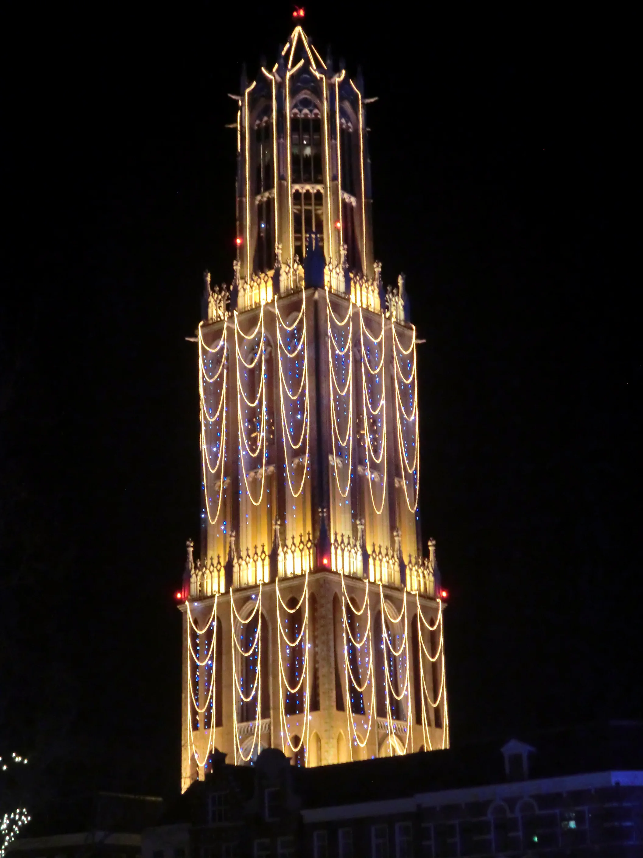 Huis Ten Bosch le soir
