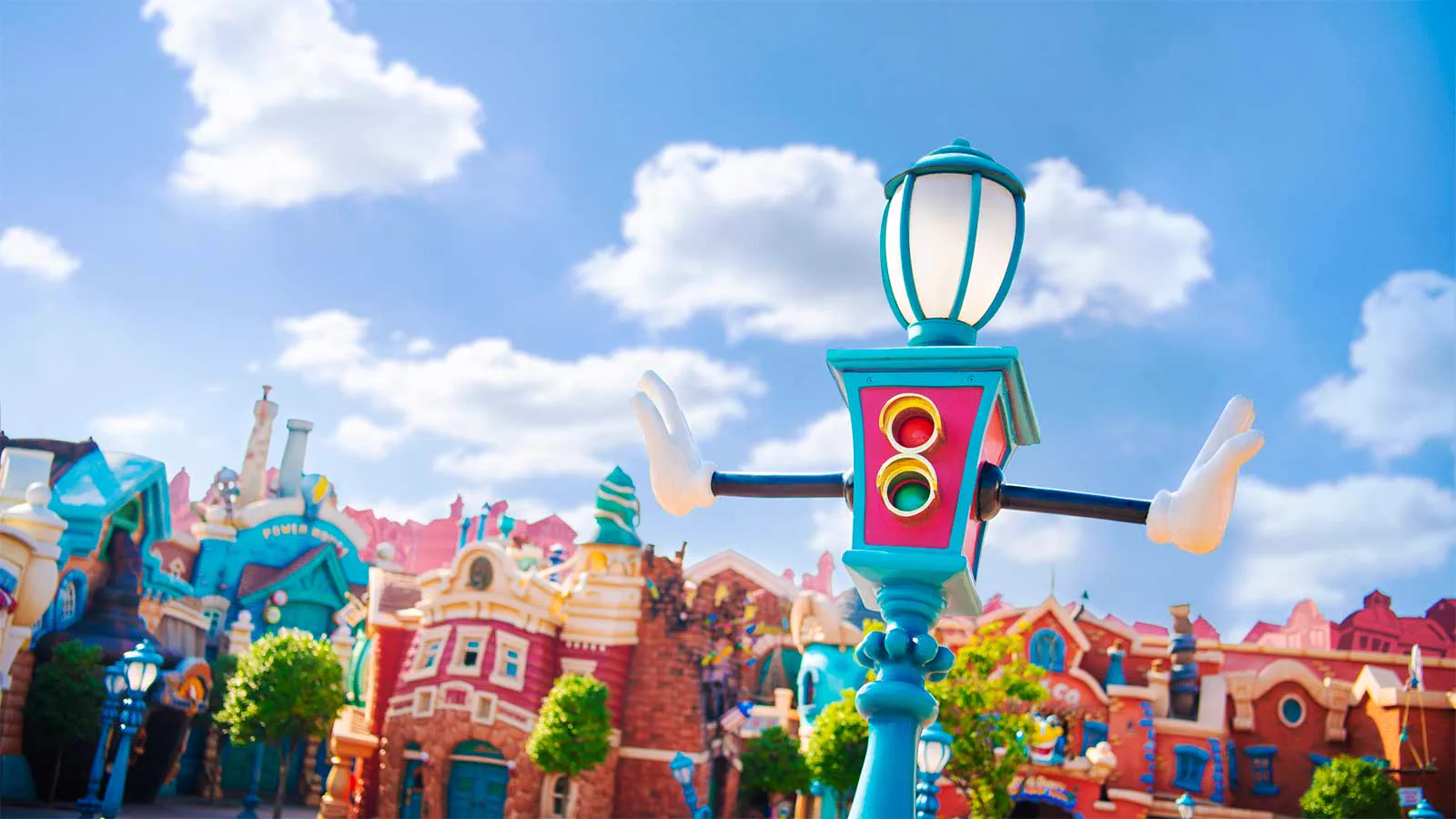 Ambiance de Tokyo Disneyland et son univers de château