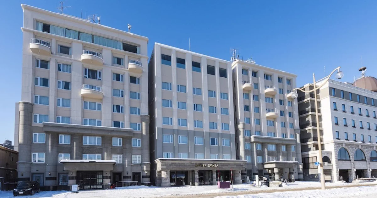Hotel Sonia Otaru sur le canal