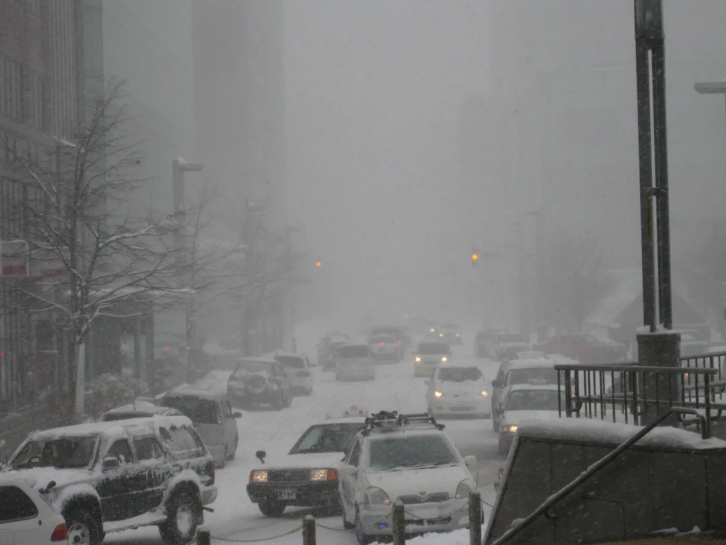 Sapporo et Hokkaido sous la neige en février