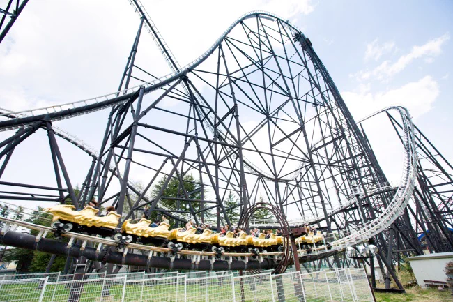 Fuji-Q Highland et le mont Fuji
