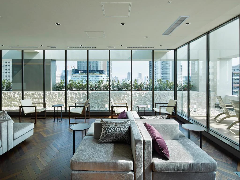 Mitsui Garden Hotel Osaka PREMIER 16ème étage, Lounge Rivière, zone de sièges