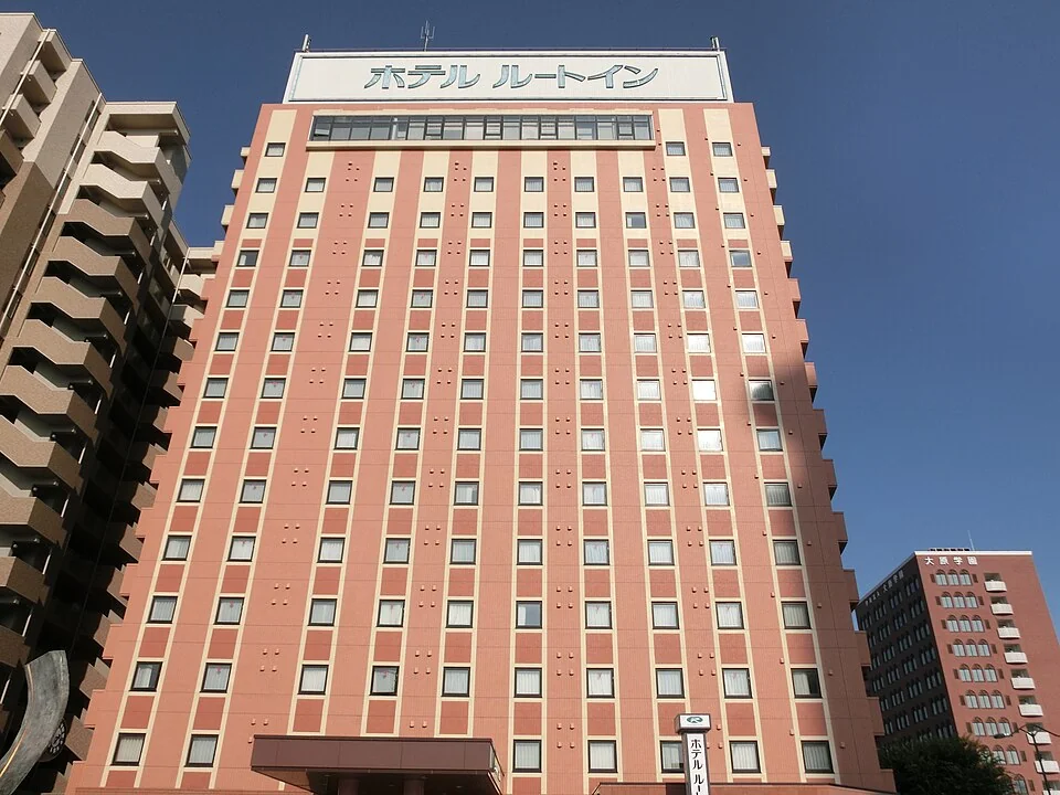 façade de Hotel Route-Inn Yamagata Ekimae